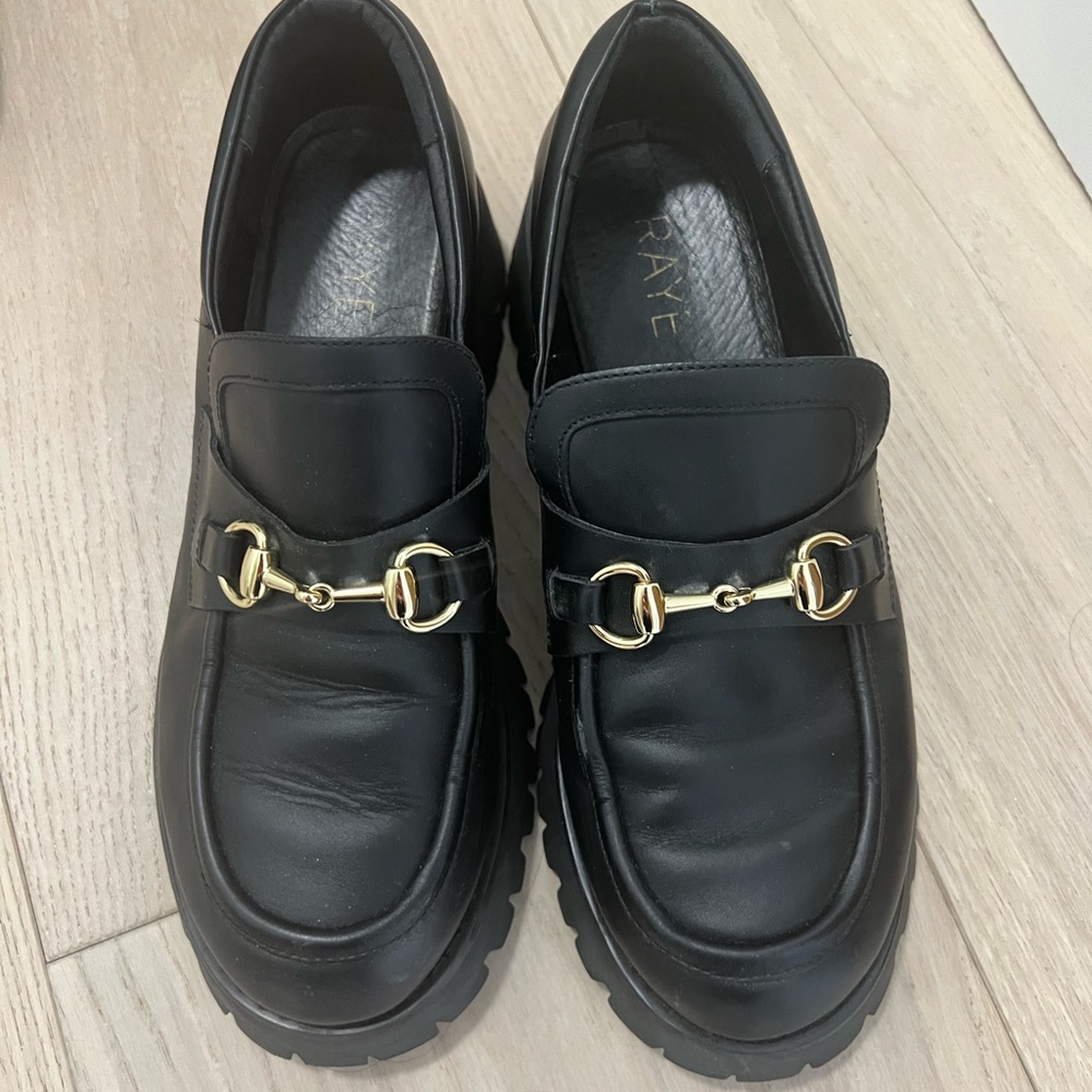 Raye Loafers with Gold Buckle